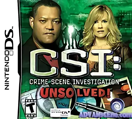 jeu CSI - Unsolved! (DSi Enhanced)